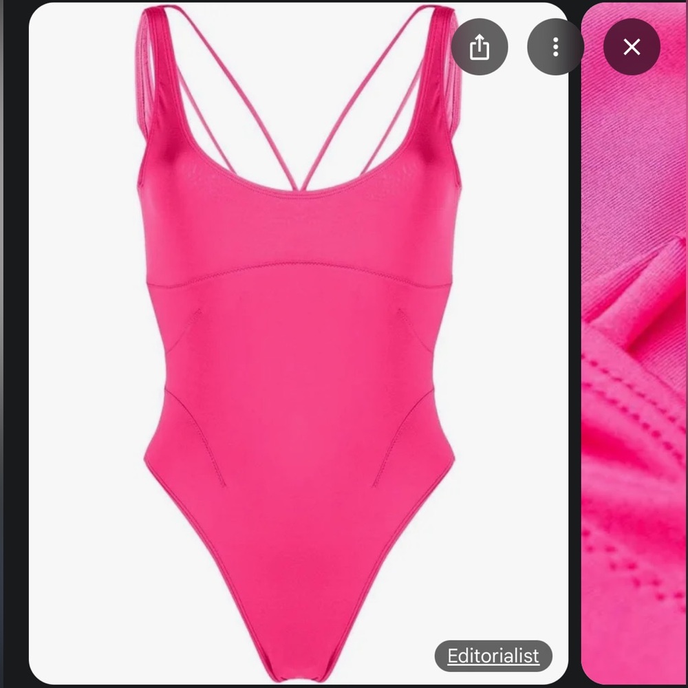 Jacquemus Pink Signature Swimsuit